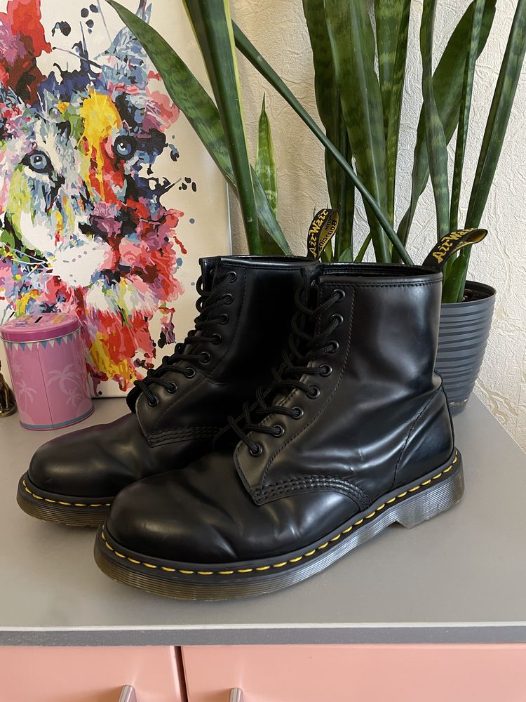 Dr. Martens 1460 мужские ботинки-берцы кожаные 42-42.5 размер