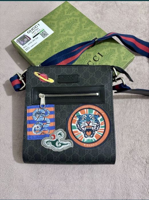 мужская сумка мессенджер планшетка коллаборация суприм Supreme