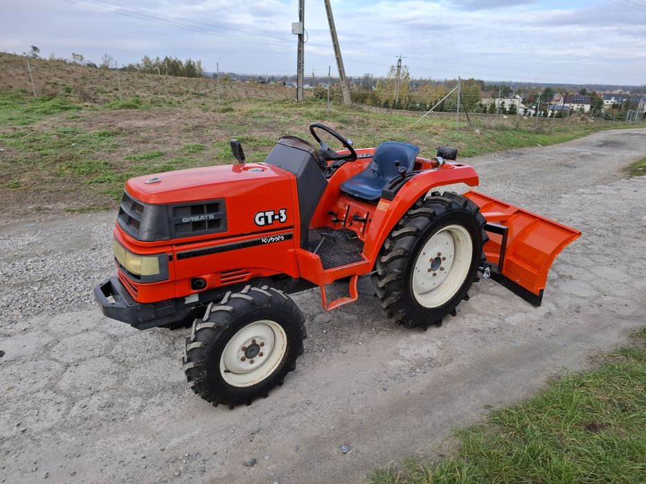 Traktorek traktor Ciągnik  japoński 4x4 Kubota GT 3  21km wspomaganie