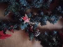 Linda grinalda de natal