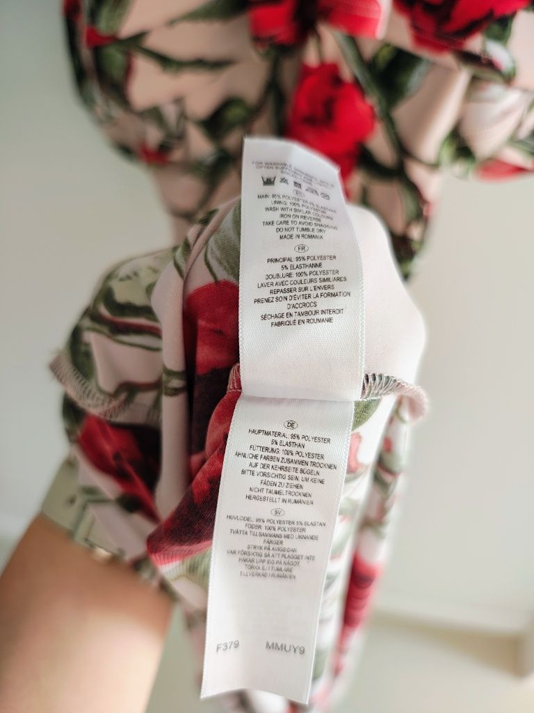 Sukienka Myleene Klass hiszpanka XL/16 flower