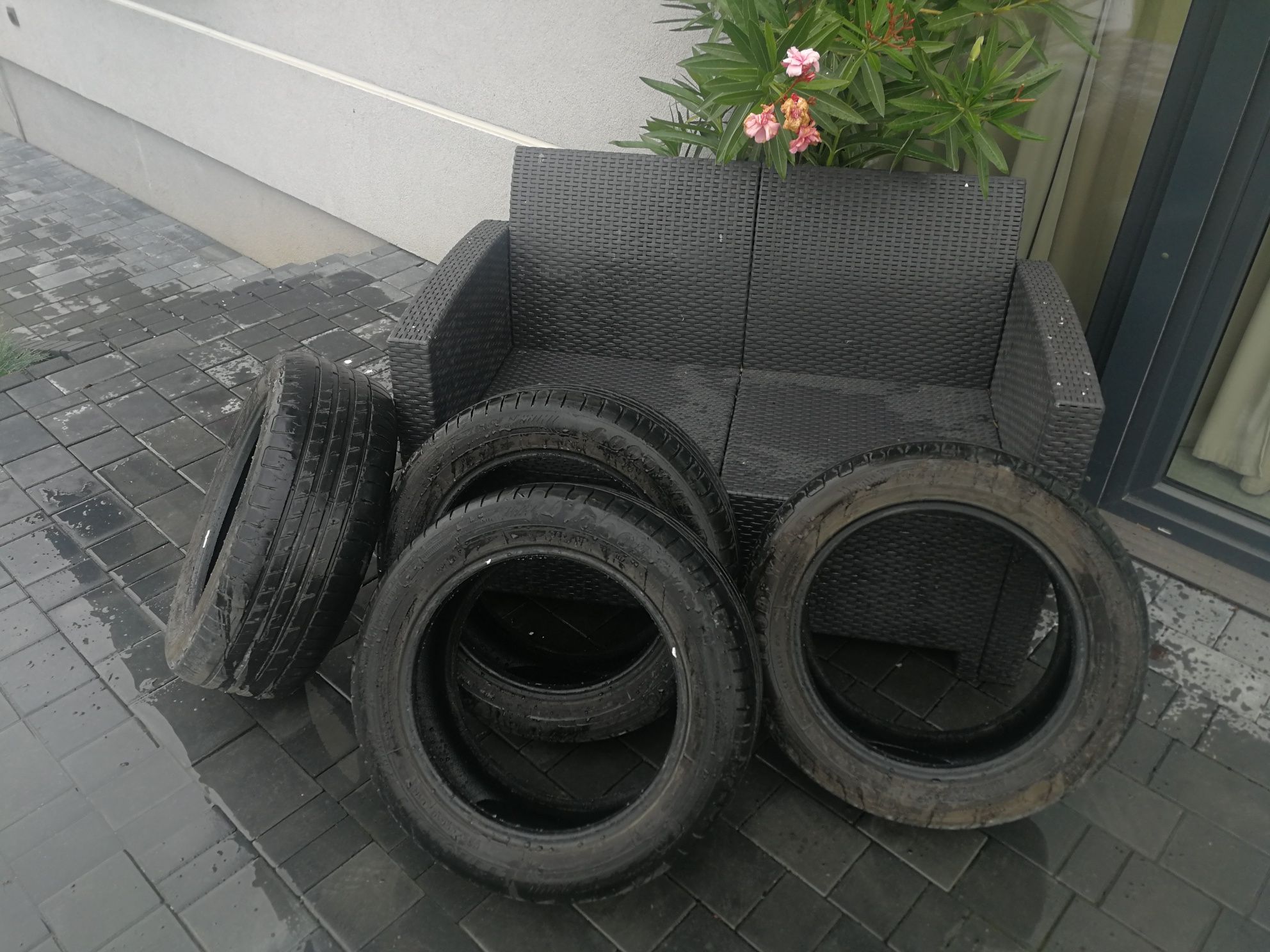 Opony letnie Goodyear Efficientgrip, 205/55/16, dot 17rok,stan dobry