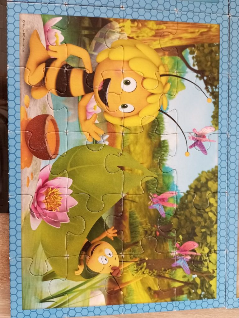 Puzzle pszczółka Maja 4w1