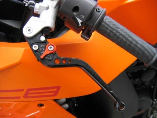 Manetes Pazzo R. para KTM 1290 Super Duke R/GT RC8 tambem 690 e 990