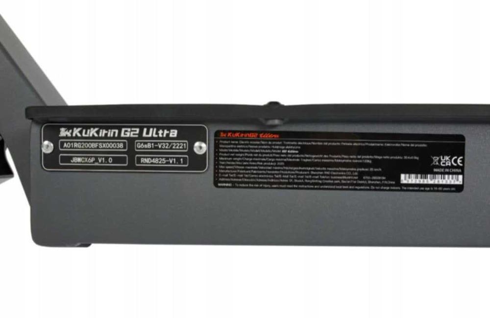 Hulajnoga Elektryczna KuKirin G2 ULTRA 2x800W 1600w 48V 18Ah