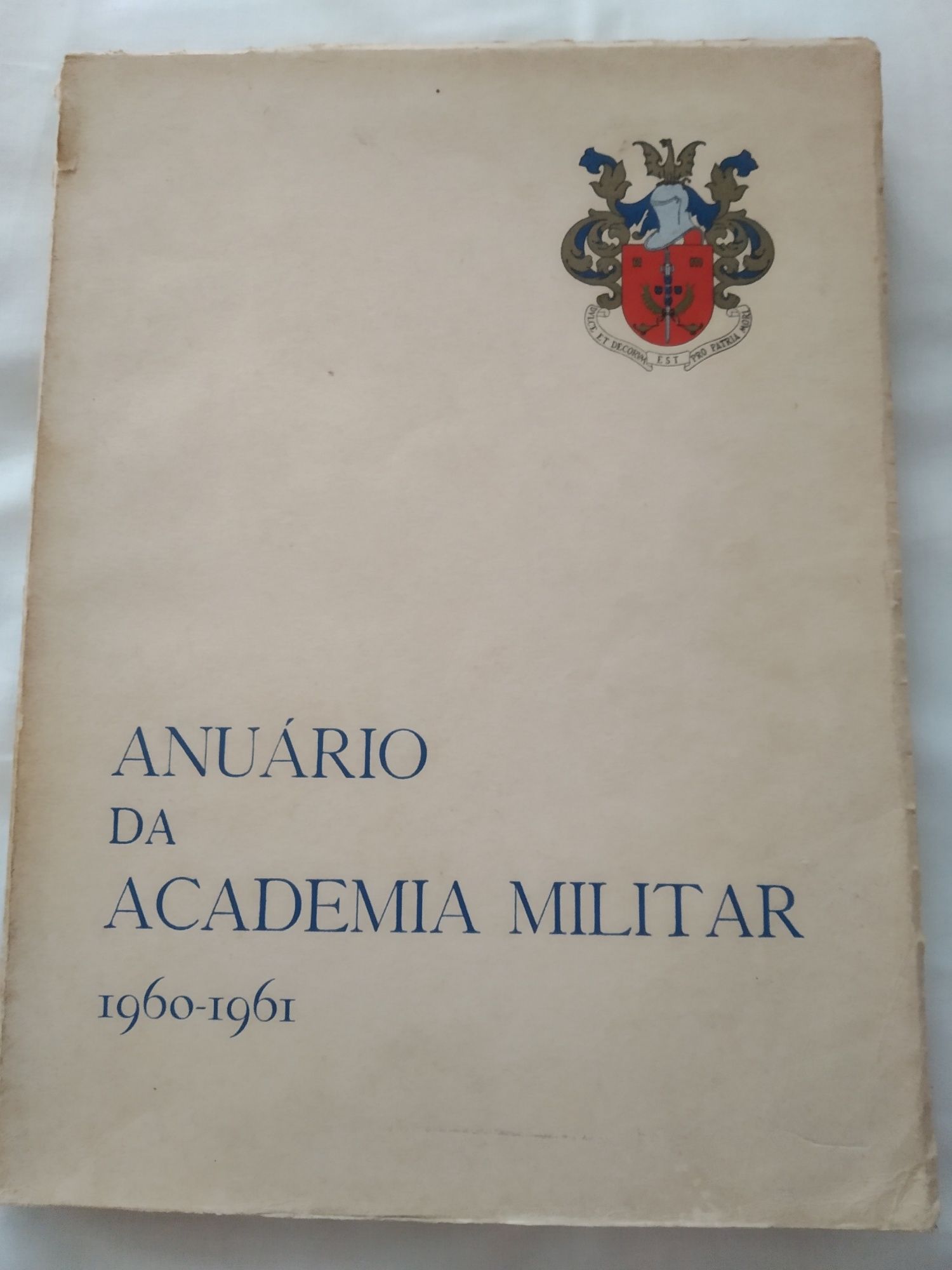 Livro Anuário da Academia Militar 1960/61 =RARO=