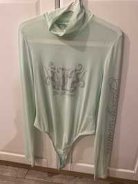 Juicy Couture Body cyrkonie miętowe siateczka przeźroczyste USA nowe