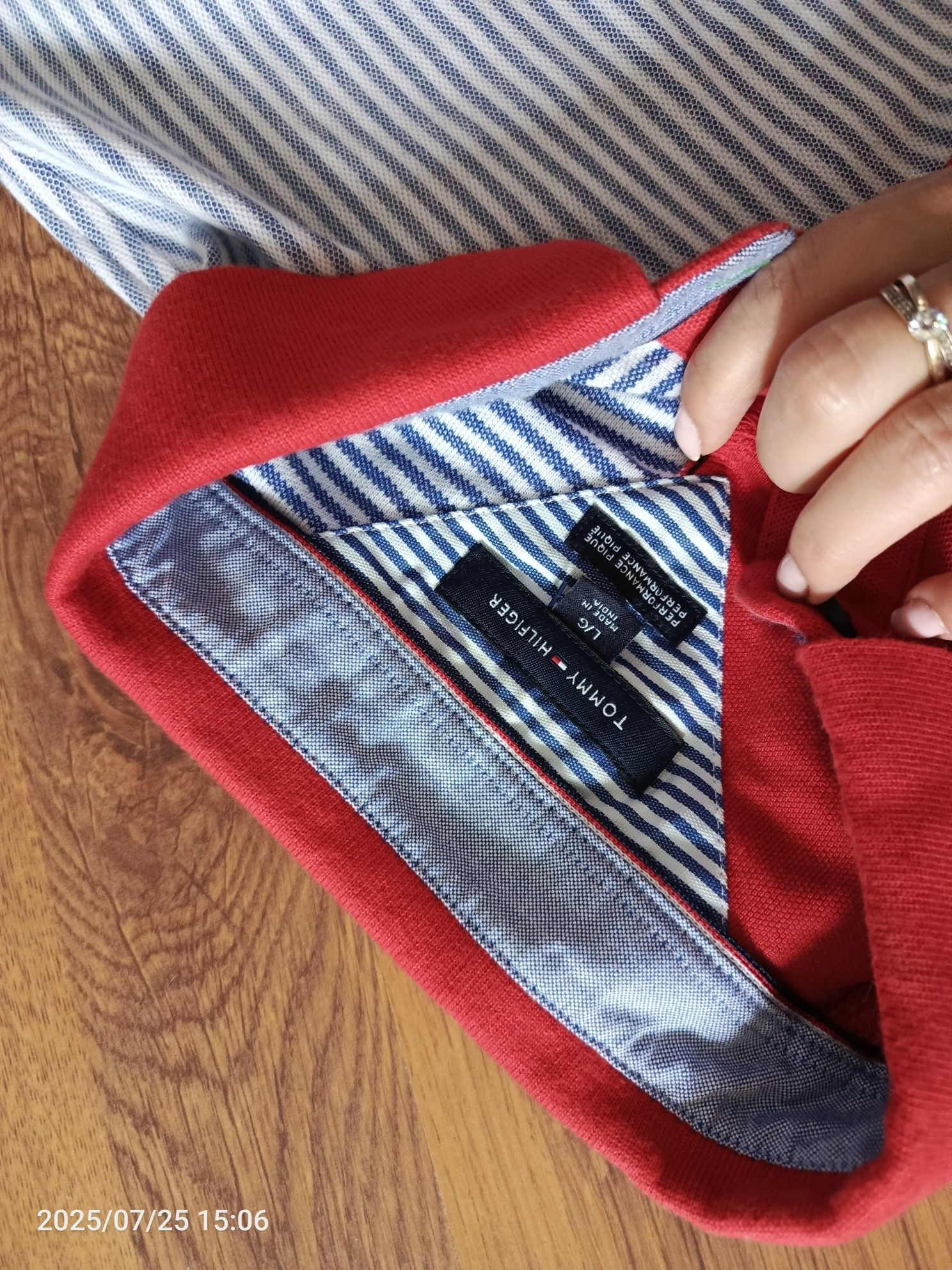 Koszulka męska polo z kołnierzem Tommy Hilfiger L