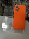 Szkło hartowane i etui silikonowe pomarańczowe do XIAOMI REDMI 13C 5G