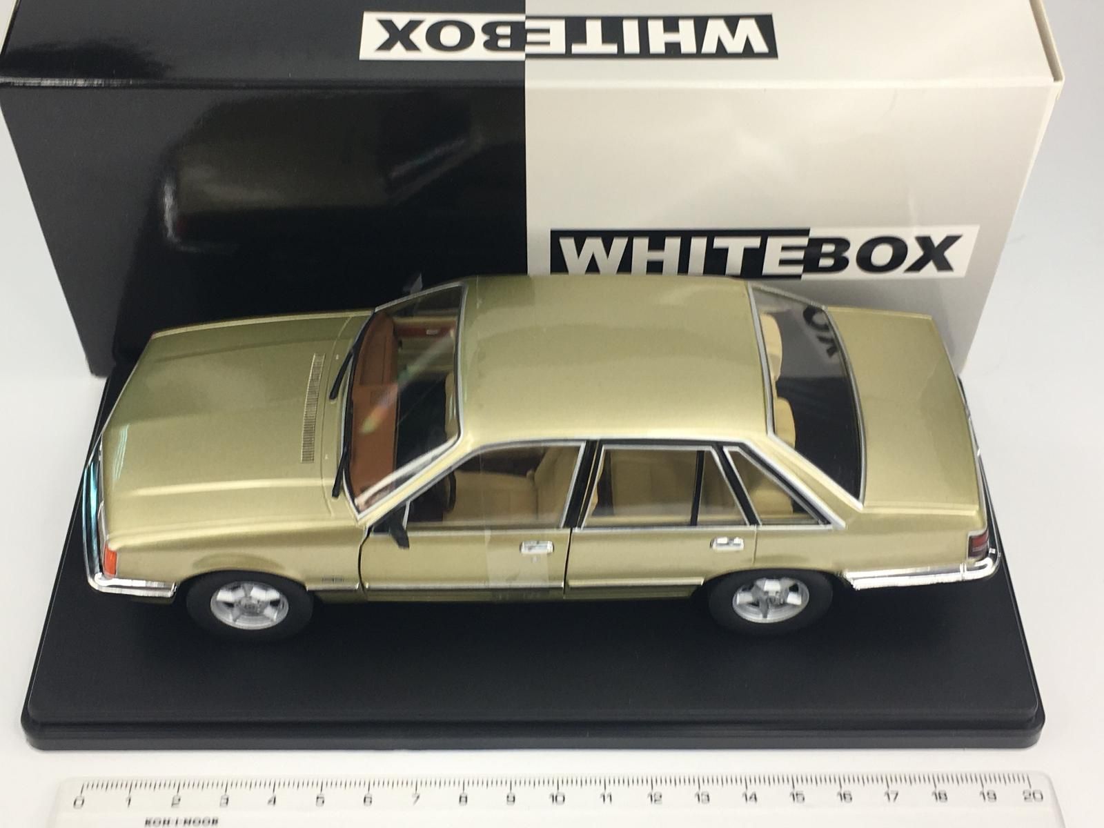 OPEL Senator A1 (1978), gold metallic - масштаб 1:24 - WHITEBOX.