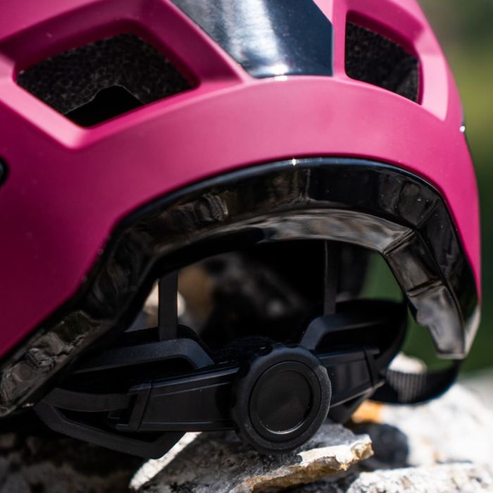 Kask Rowerowy Ctm Trops Burgundowy Mat L