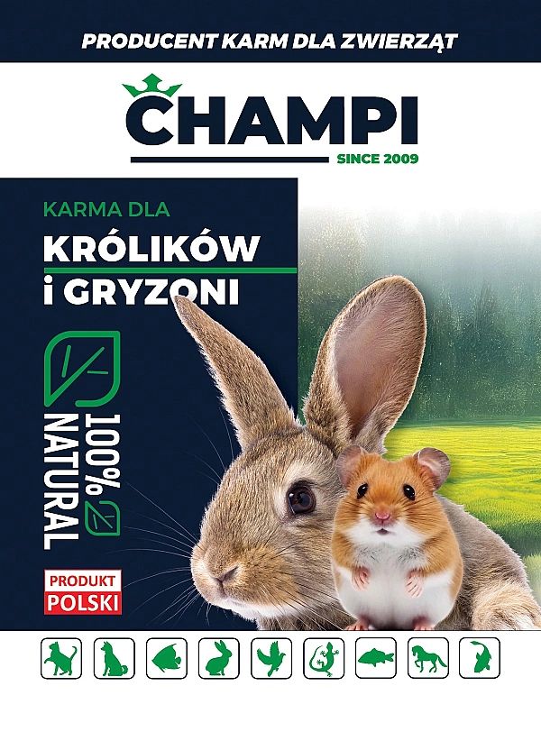 14kg Podstawowa karma dla gryzoni królika chomika świnki