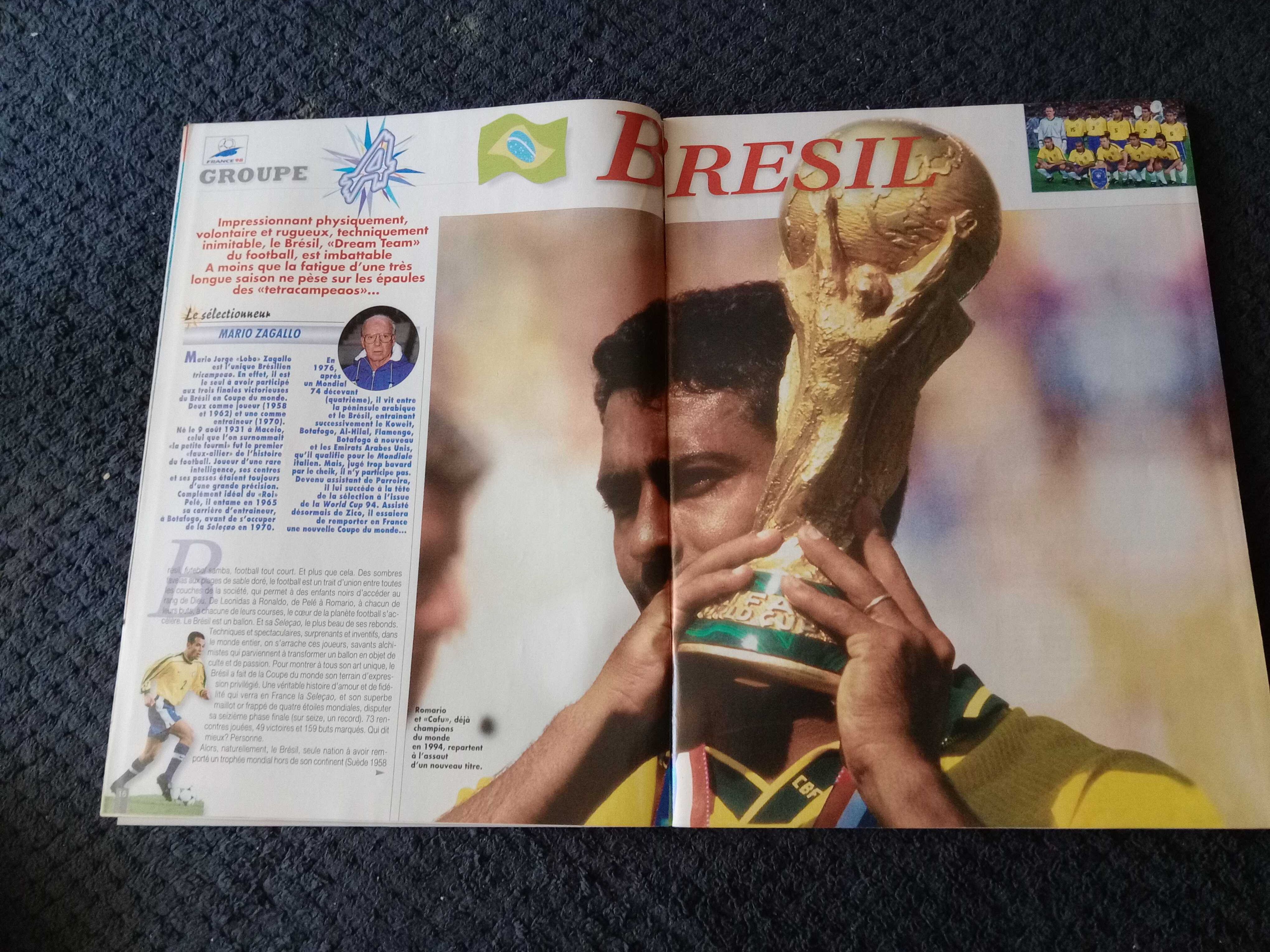 Onze Mondial - Guia completo da Copa do Mundo - França 98