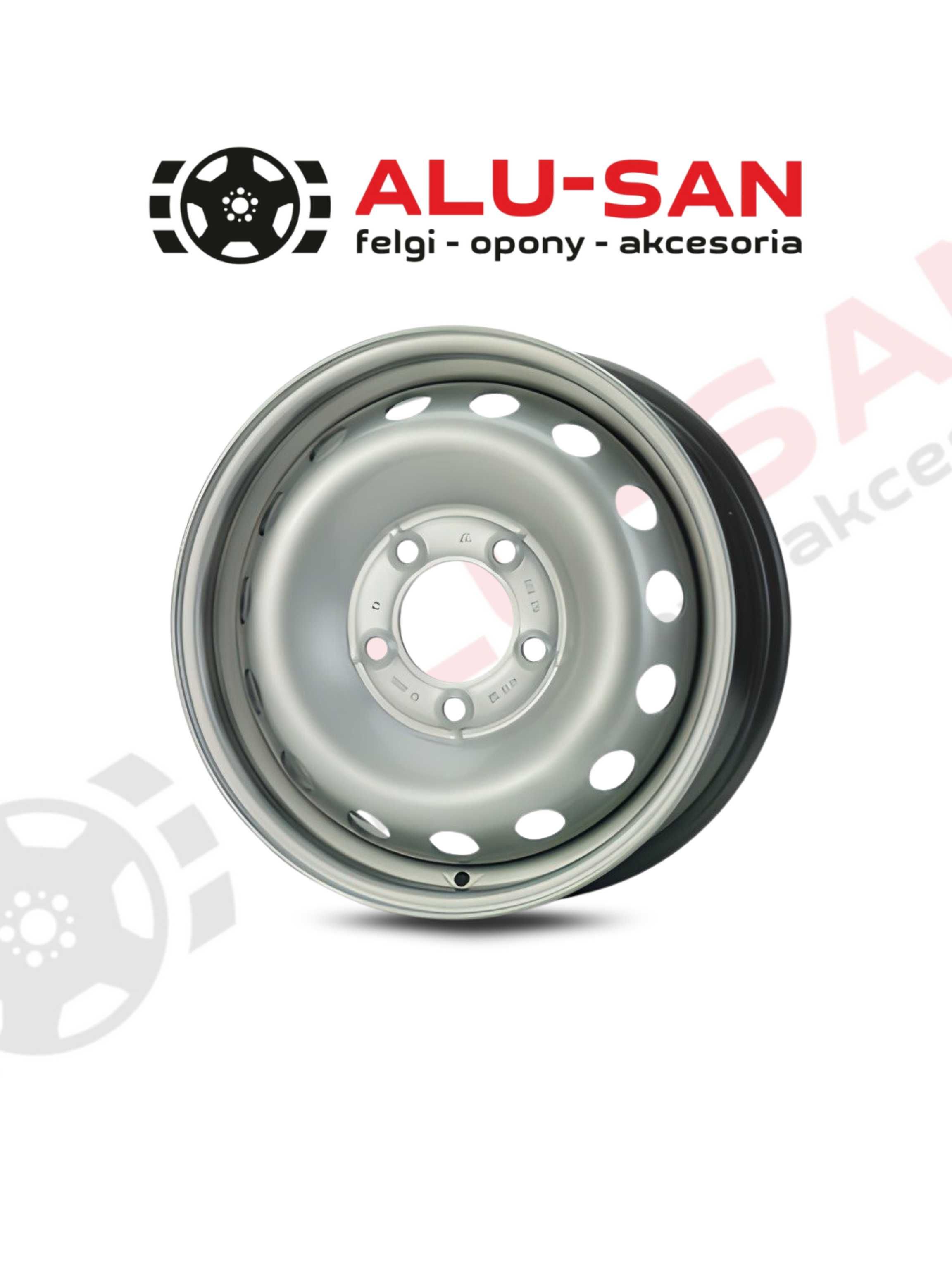 Nowe felgi stalowe 16" RENAULT MASTER / VAN od 2010 5X130 Srebrny