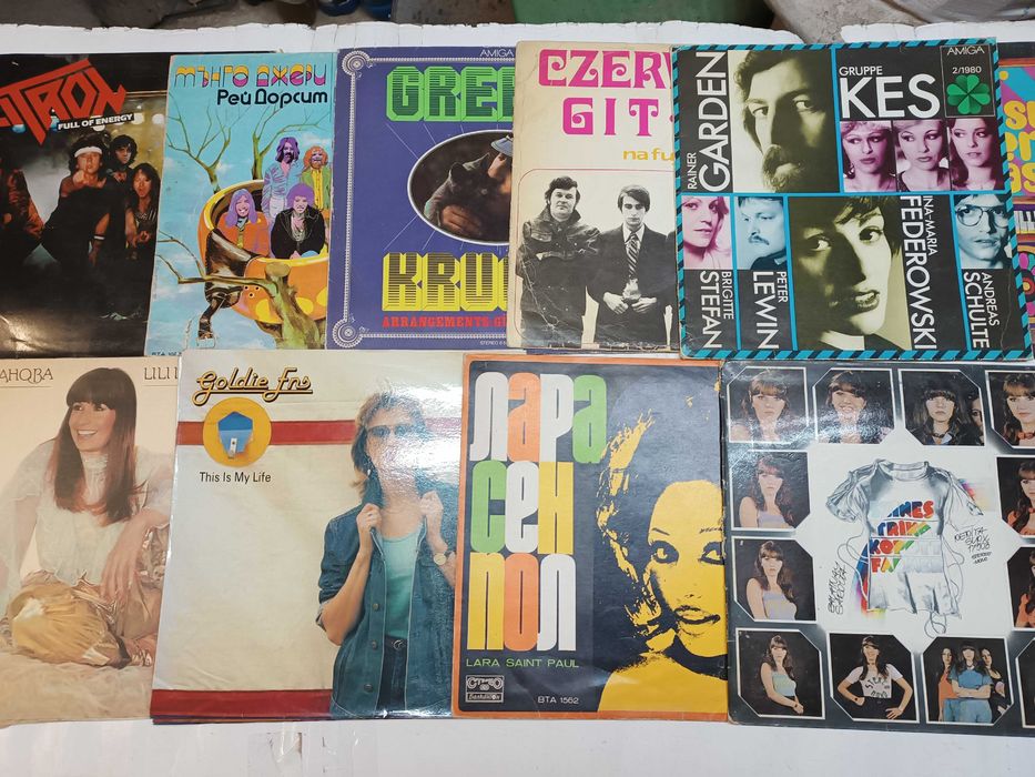 Конверты наружные для виниловых пластинок