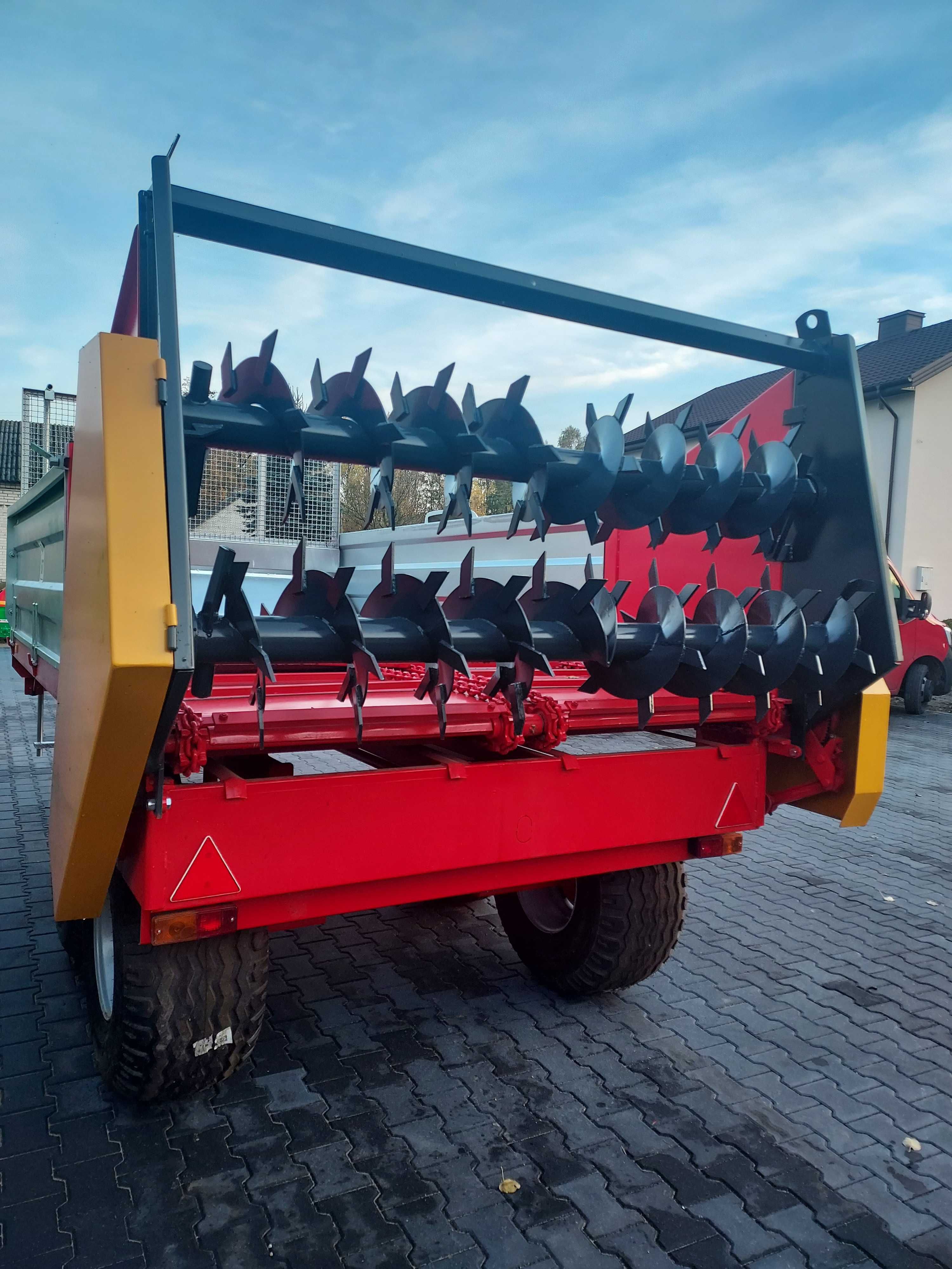 Rozrzutnik Obornika 6t Tandem Roltrans