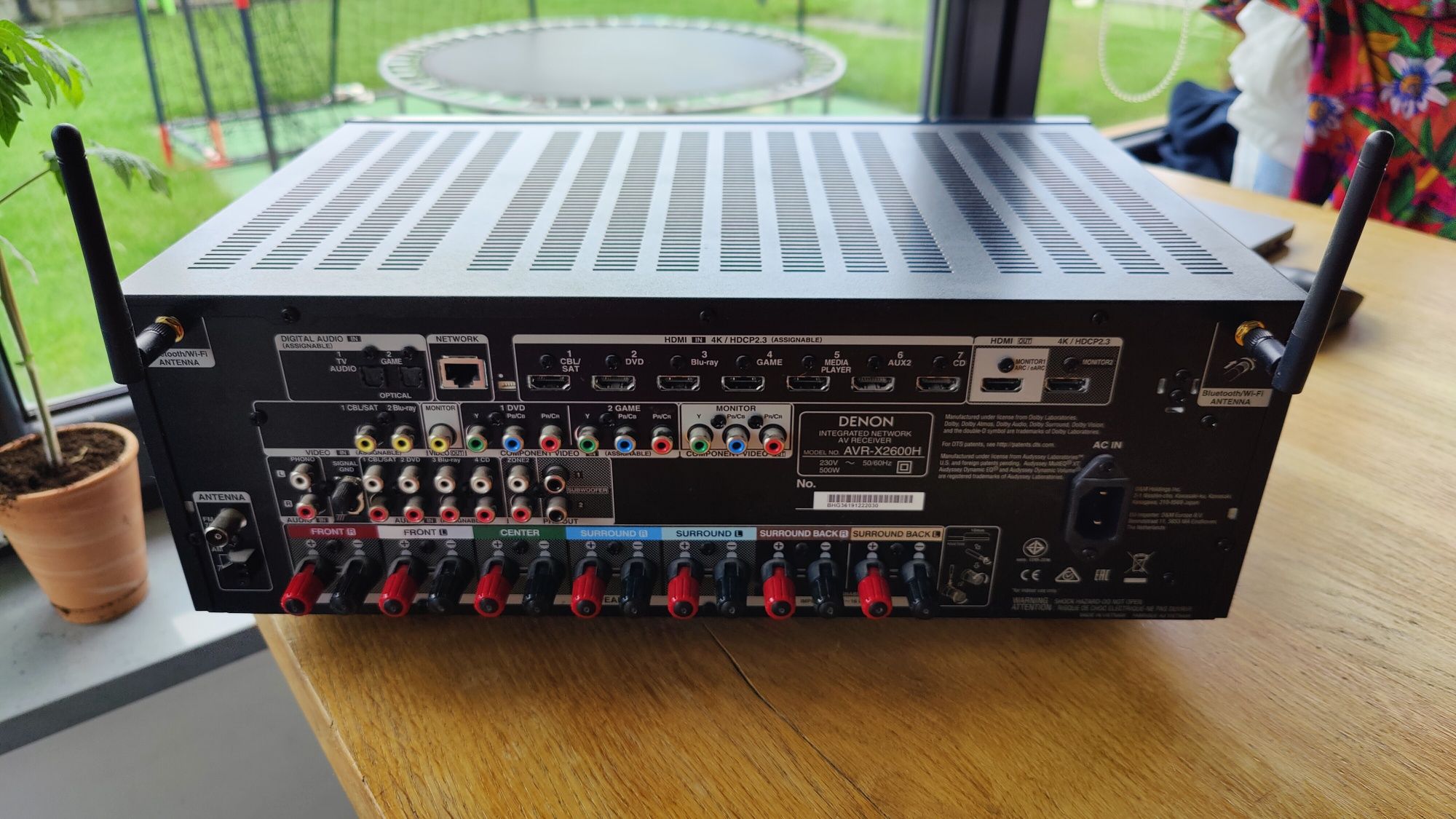 Denon AVR-X2600H amplituner 7.2 3D Dolby Atmos