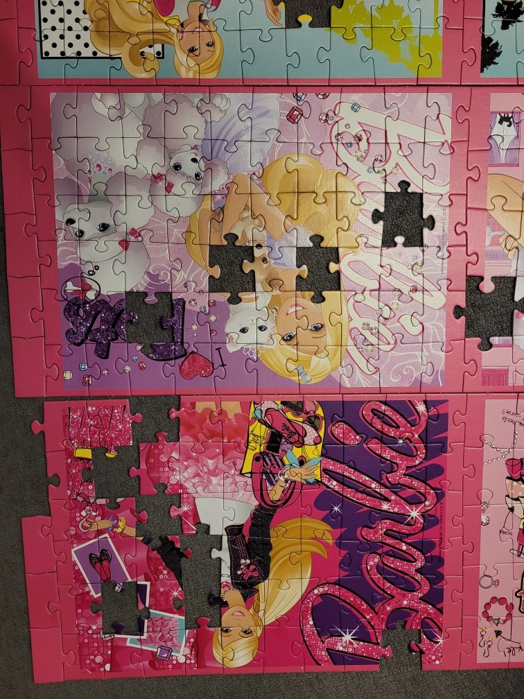 Puzzle Barbie 3x story