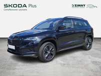 Skoda Karoq 1.5 TSI 150KM DSG Sportline Hak fabryczny Salon PL Demo Dealera