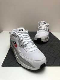 Buty Nike Air Max 90 gs  - damskie, białe, rozmiar 36.5