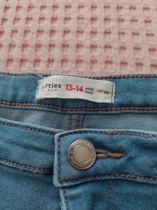 Calções de ganga Lefties para menina 13-14 anos