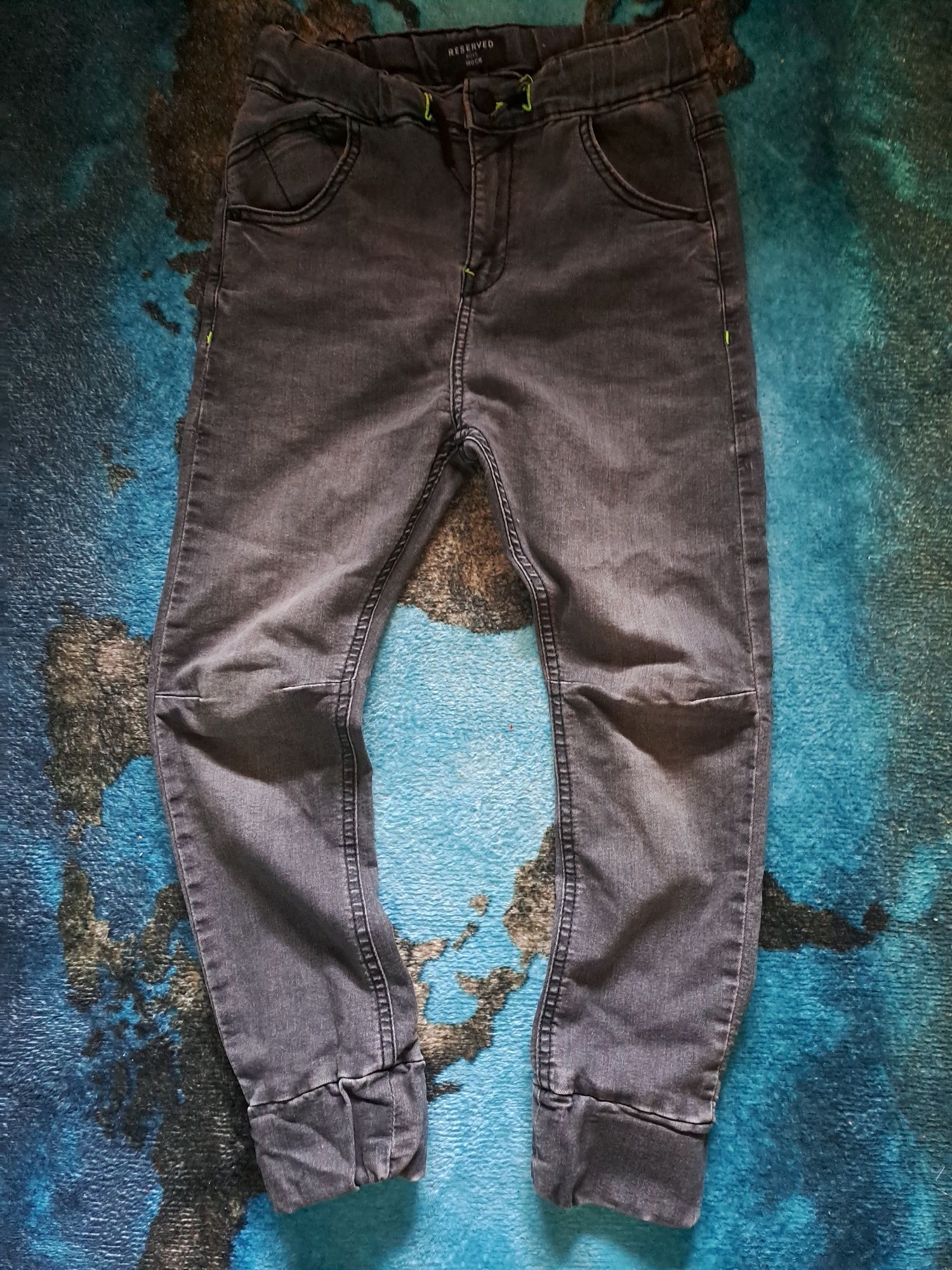 Spodnie Reserved 140 jeans eleganckie