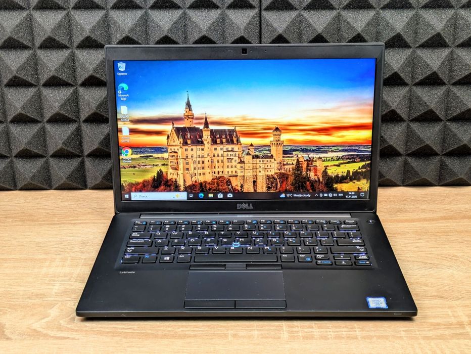Ноутбук Dell 7480 Новий Акумулятор i5 7300u 8/256ssd 14.1 Full hd ips
