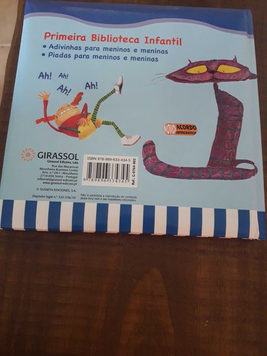 Livro Piadas para meninos e meninas