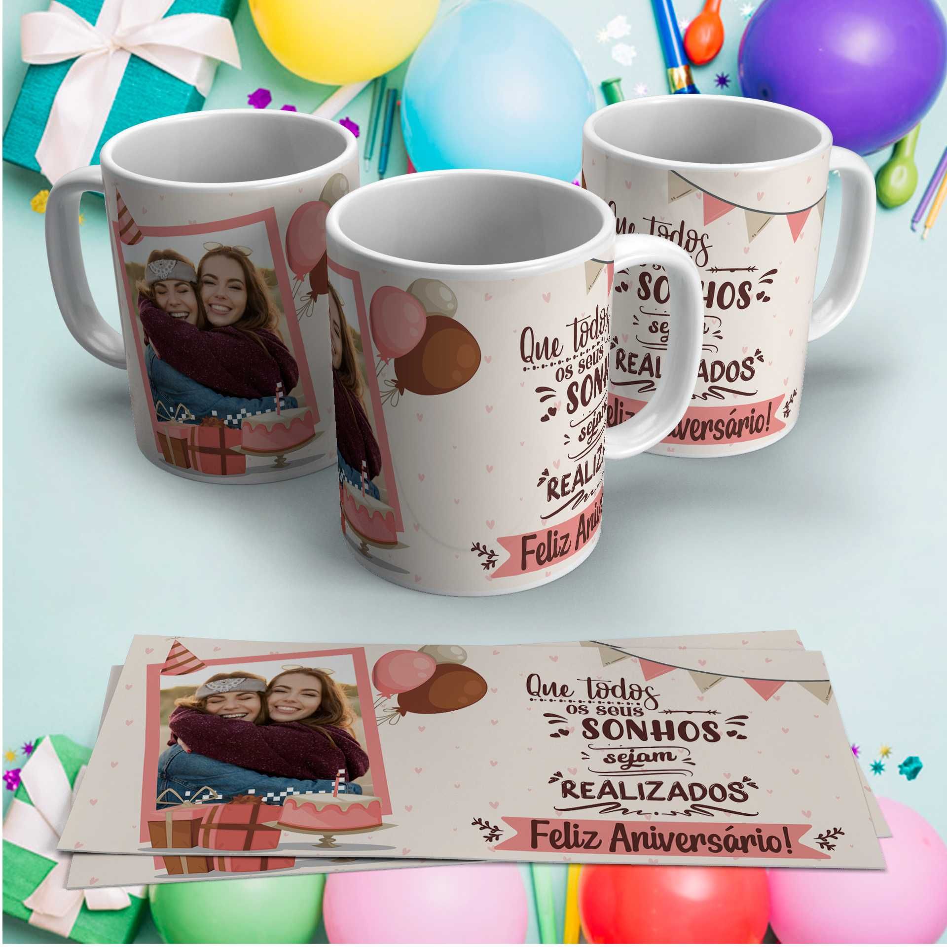 Canecas Personalizadas - Aniversário