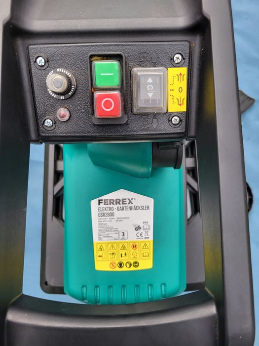 Rozdrabniacz ogrodowy frezowy 2800 wat