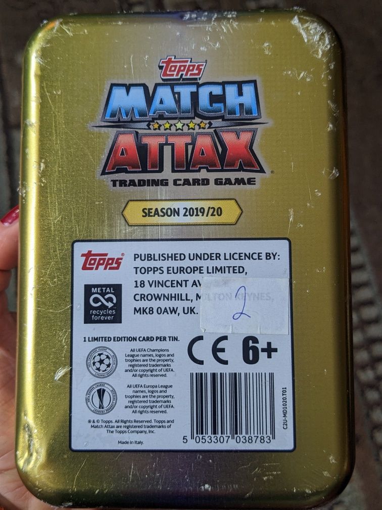 NOWE!!! Match Attax TCG 60 kart- sezon 2019/2020 - OKAZJA!!!