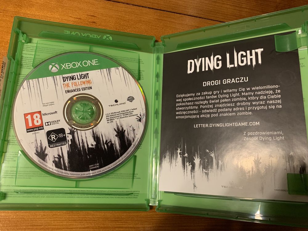 Dying light (The following) gra xbox one