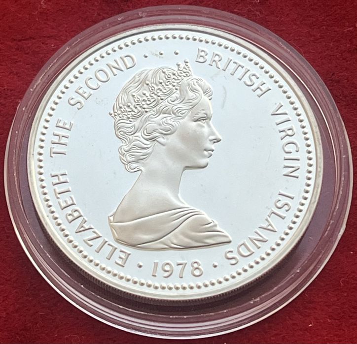 25 доларів 1978, Віргінські острови, срібло