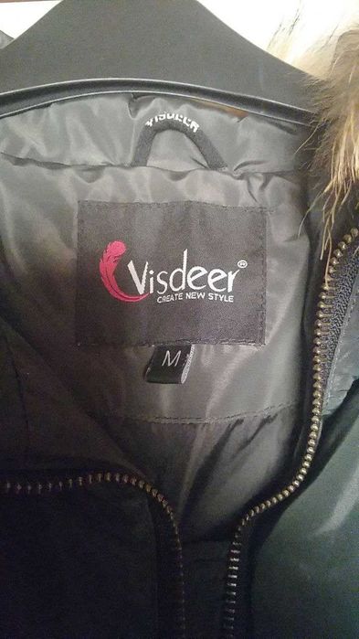Зимова куртка парка пуховик visdeer тінсулейт 13-15 років