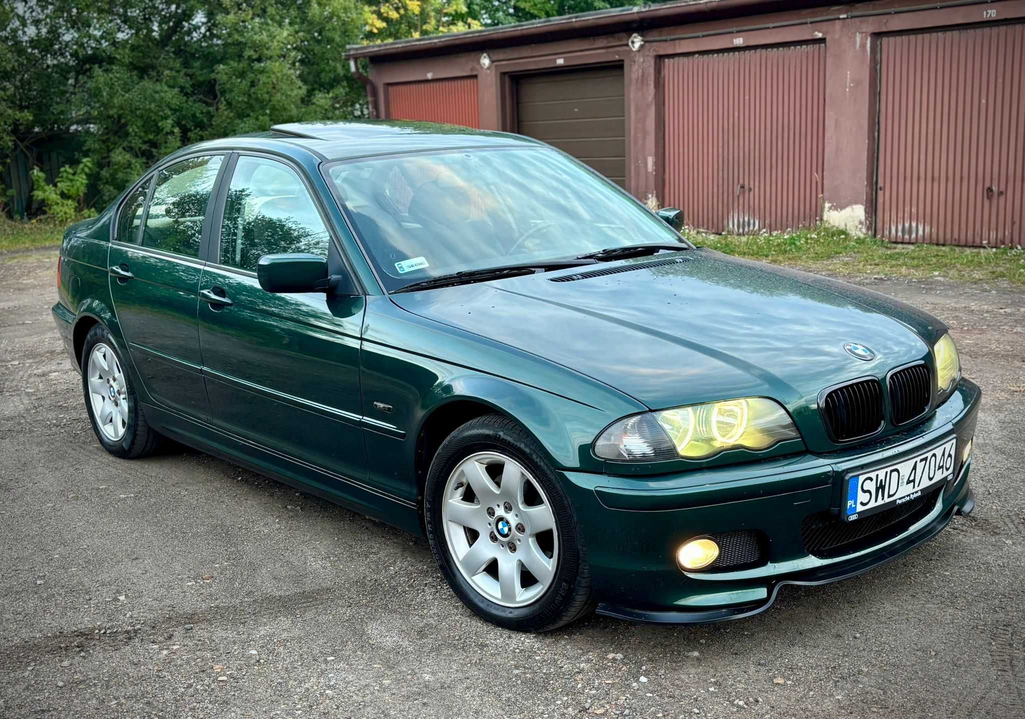 BMW 3 E46 1.8i SEDAN - Klimatyzacja - Szyberdach - Ringi - BDB STAN -