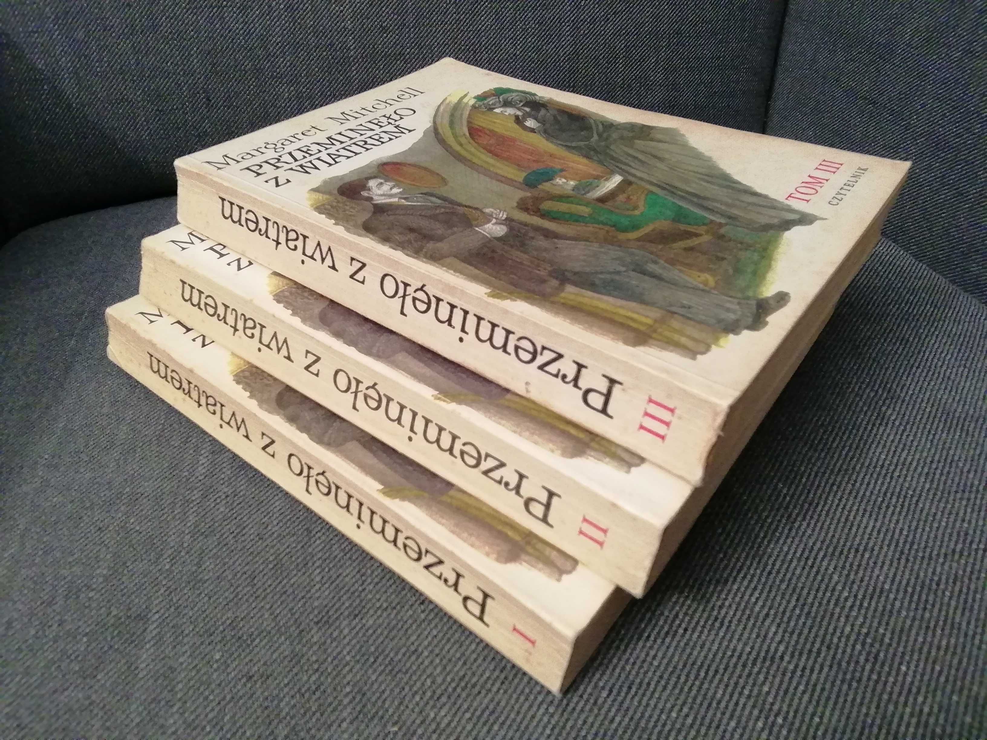 "Przeminęło z wiatrem" M. Mitchell 3 TOMY