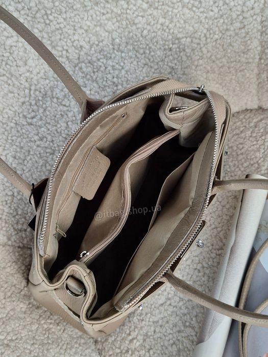 Шкіряна сумка тоут Італія. Кожаная сумка Италия замша