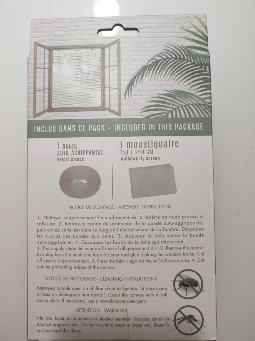 Mosqueteira para janela
