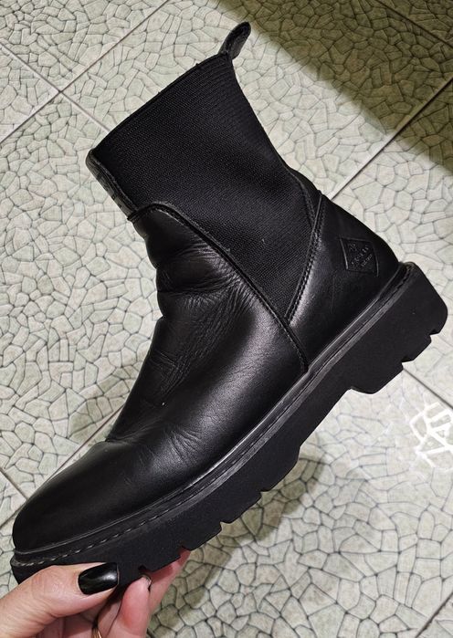 Кожаные, оригинальные ботинки-челси "GANT"/39р.
