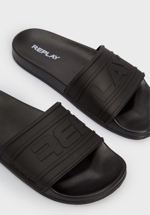 Мужские шлепки тапки Replay