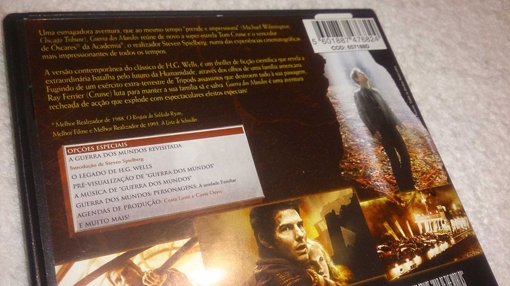 guerra dos mundos (edição especial 2 dvds) com tom cruise