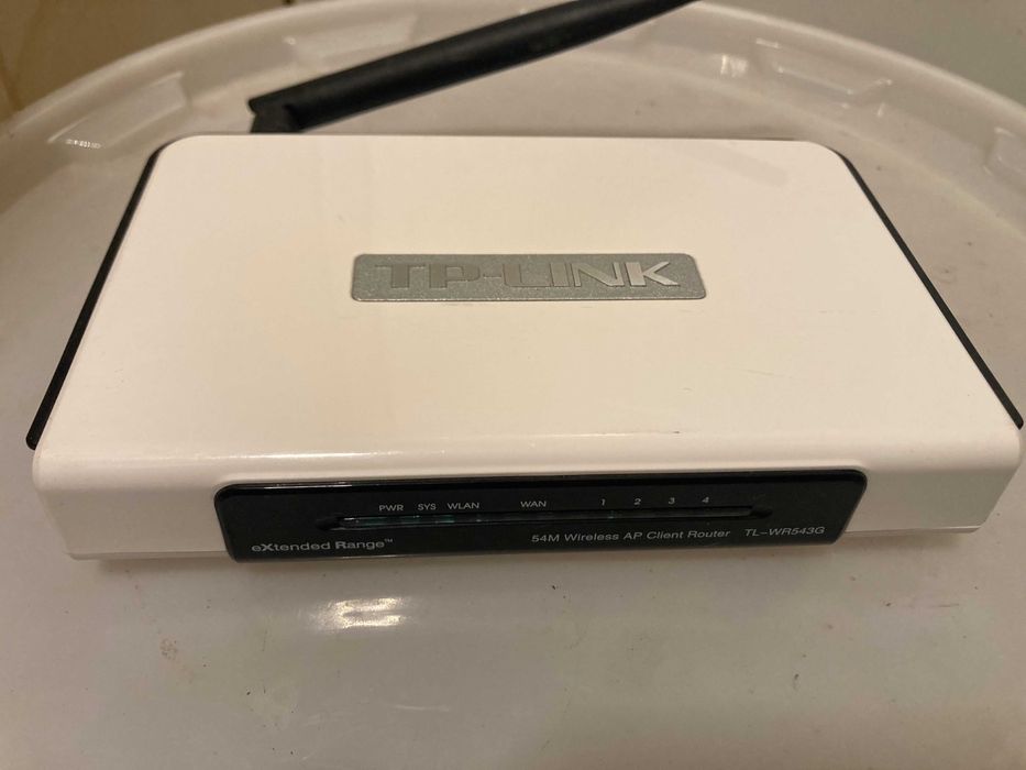 Router TP-link TL WR543G WIFI sieć domowa