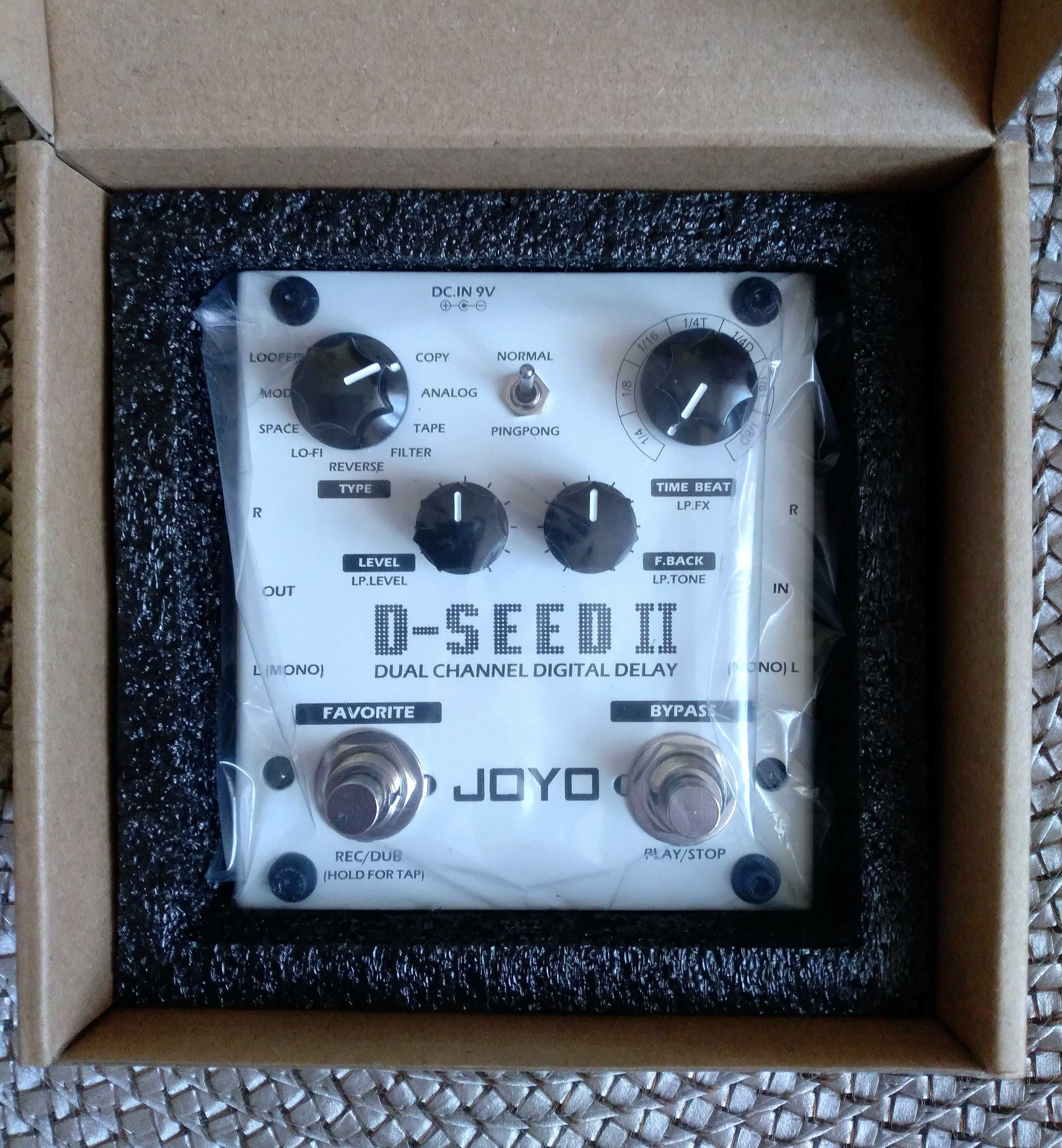 JOYO D-SEED II [nieużywany delay looper stereo]