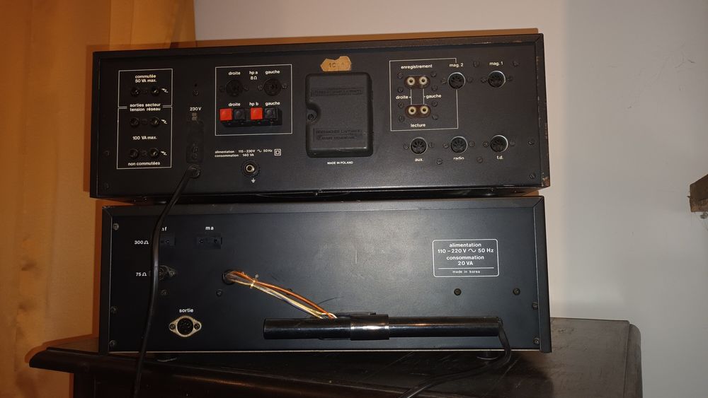 Wzmacniacz Continental Edison PA 9907 + tuner TU 9745 UNITRA