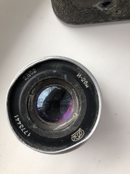 Продам 4 советских обьектива + ФЕД 3.