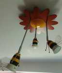 Lampa sufitowa dziecięca PSZCZOŁY