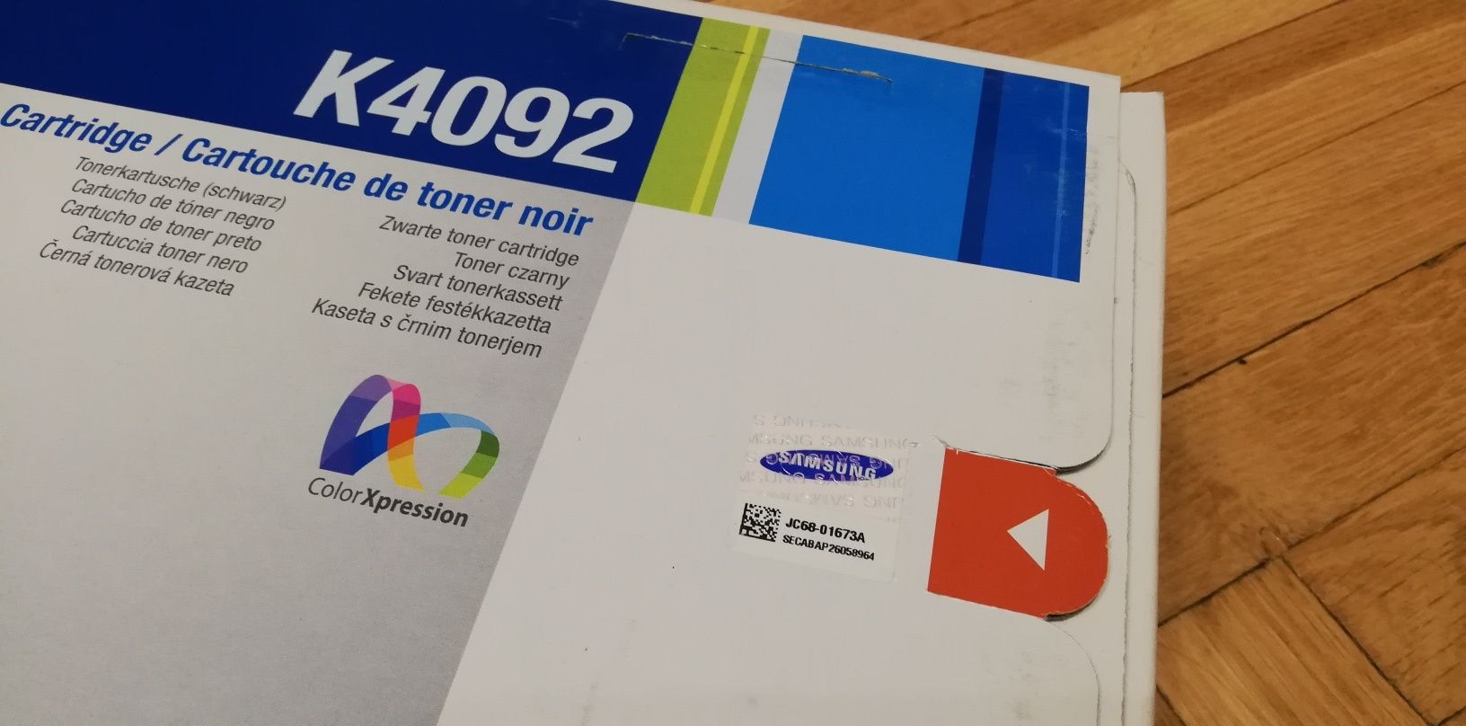Toner czarny K4092 Samsung CLX 3185 CLX 3175 Black Oryginalny
