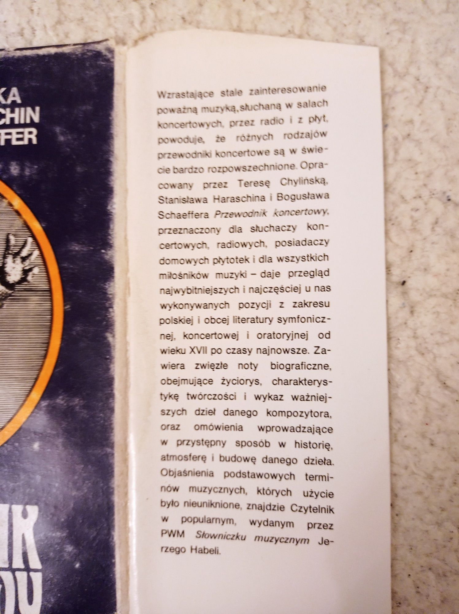 Przewodnik koncertowy. Teresa Chylińska