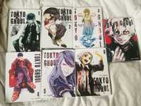 Tokyo Ghoul manga 1-7