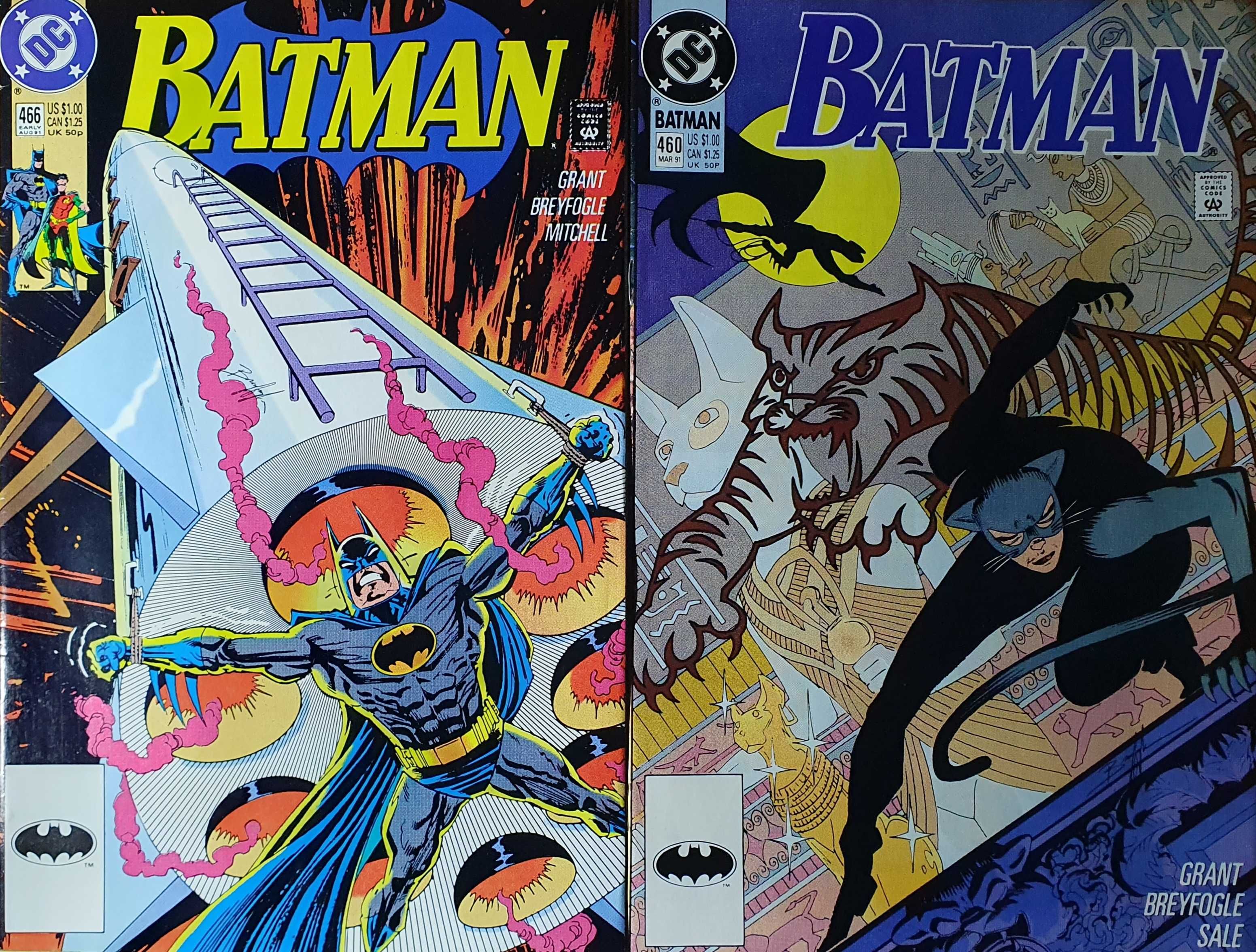 Komiksy DC i Marvel z lat 90-tych w j. angielskim Comic books